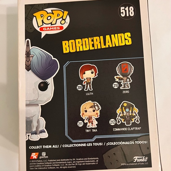 FUNKO POP Limited Edition Borderlands Butt Stallion. (518) - Picture 2 of 3